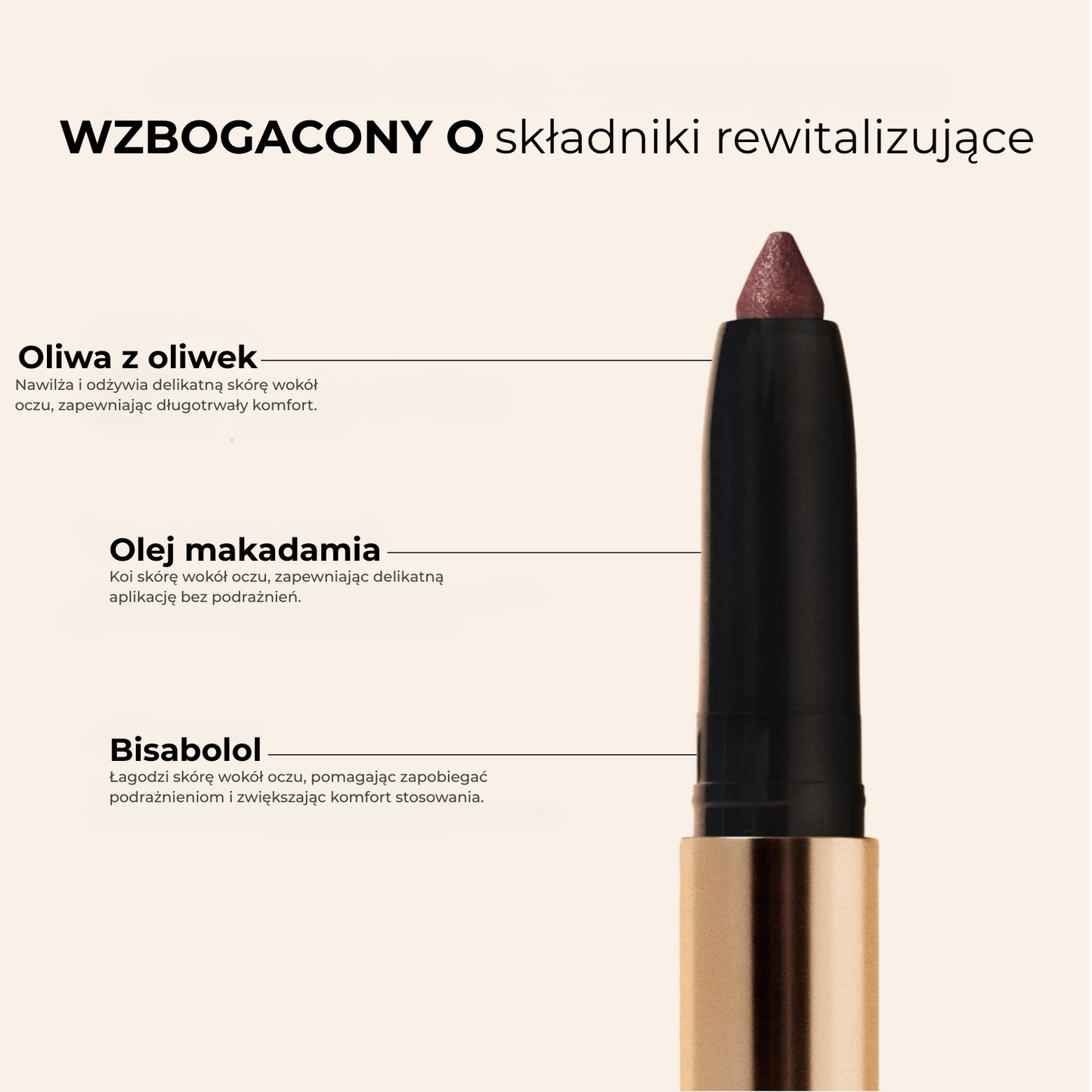 Oplysende øjenskyggestift